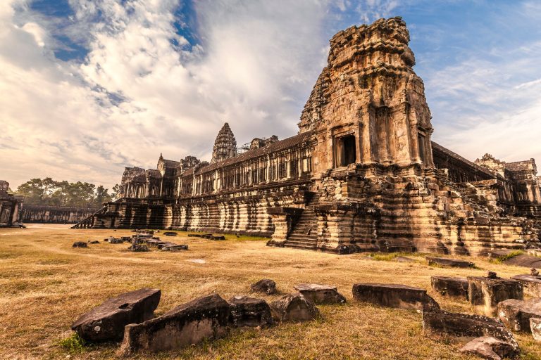 Temple in Angkor Wat, Siem Reap, Cambodia