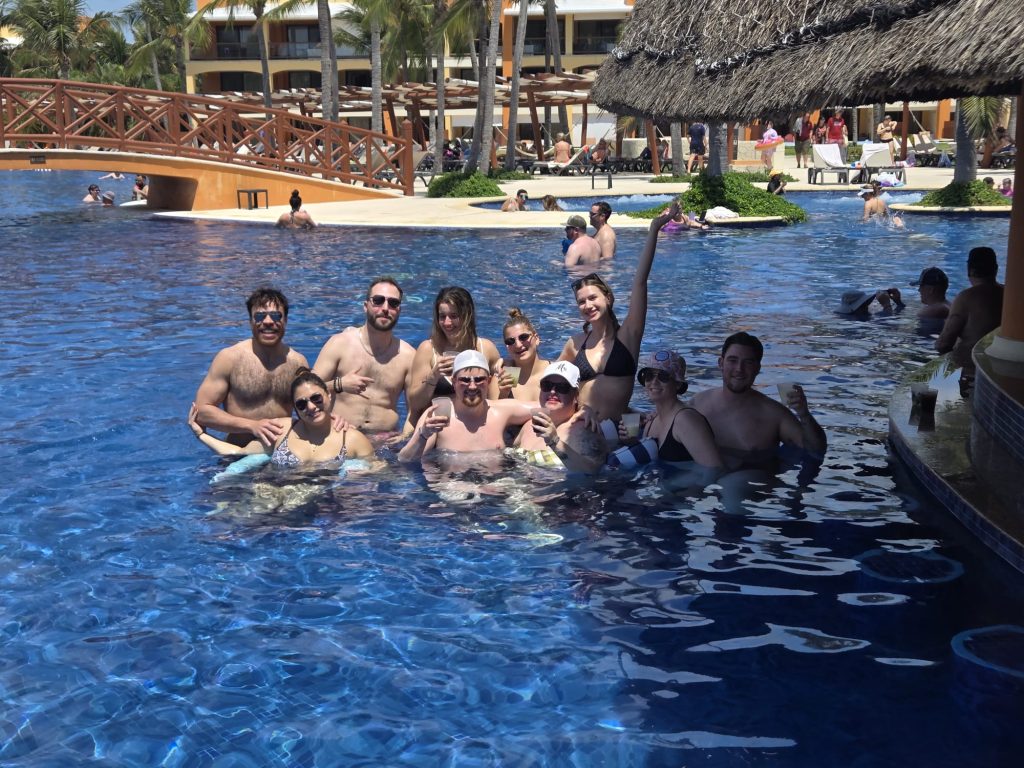 My All-Inclusive Destination Wedding At Barceló Maya Palace, Mexico 4 The Pool At Barcelo Maya Palace