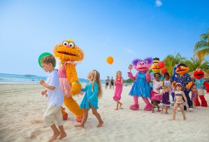 Hang out with Elmo on your next vacation with a baby club!