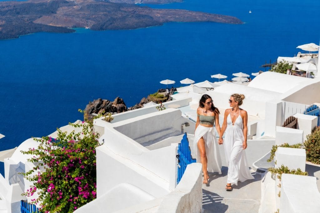 Santorini Or Mykonos